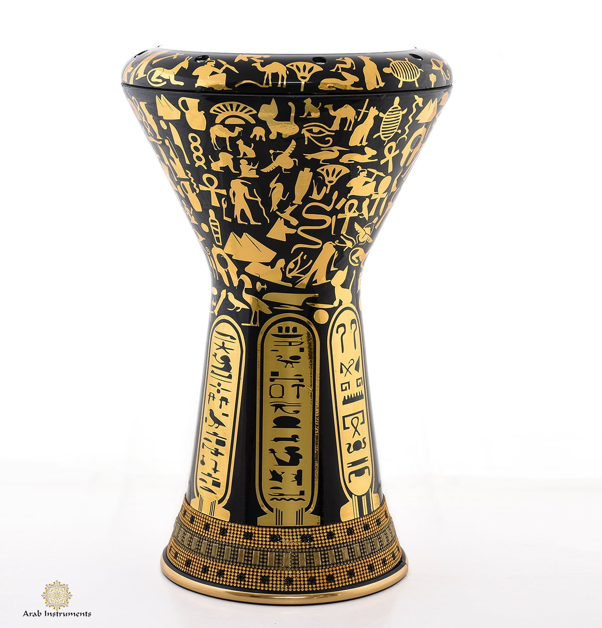 Sombaty Plus Darbuka Golden Hieroglyphs #F3