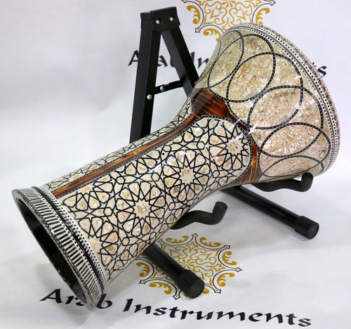 Gawharet El Fan Darbuka New Generation The Brown River Pearls #10054